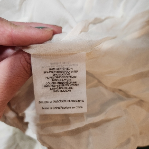 Tory Burch Jacquard Cloque Dahlia Ivory Gown Dress Formal - Picture 7 of 11